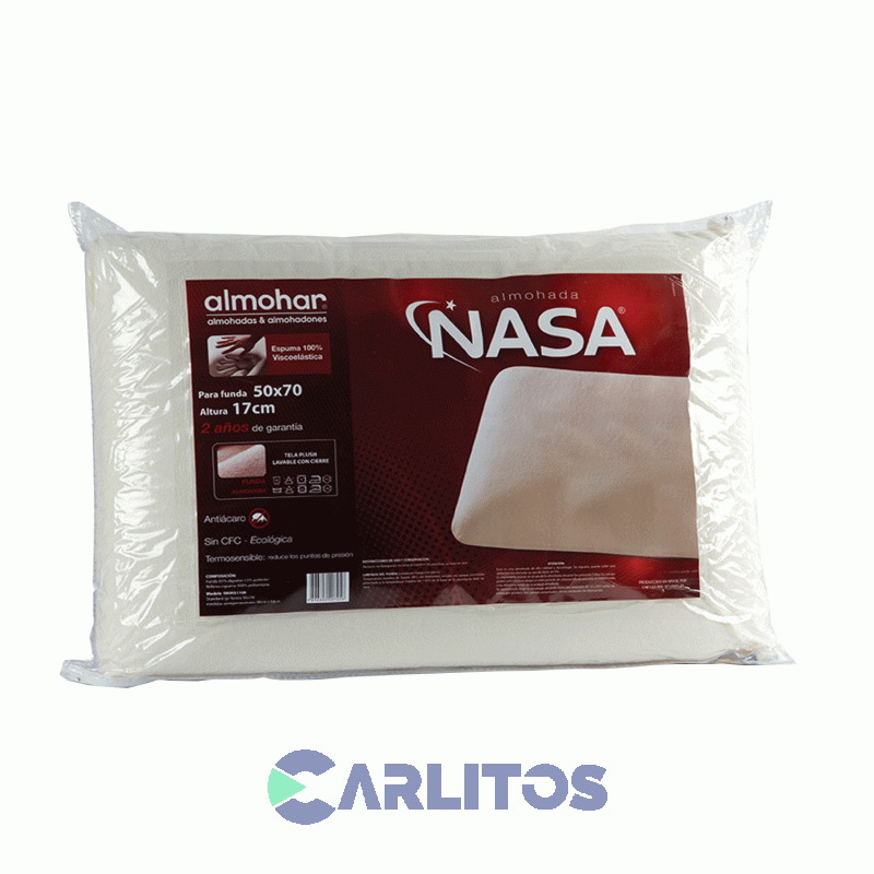 Almohada Visco 0.70 X 0.50 Mts Nasa