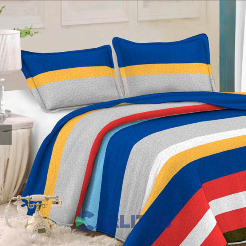 Cubrecama Twin Size Mantra Quilts Loft