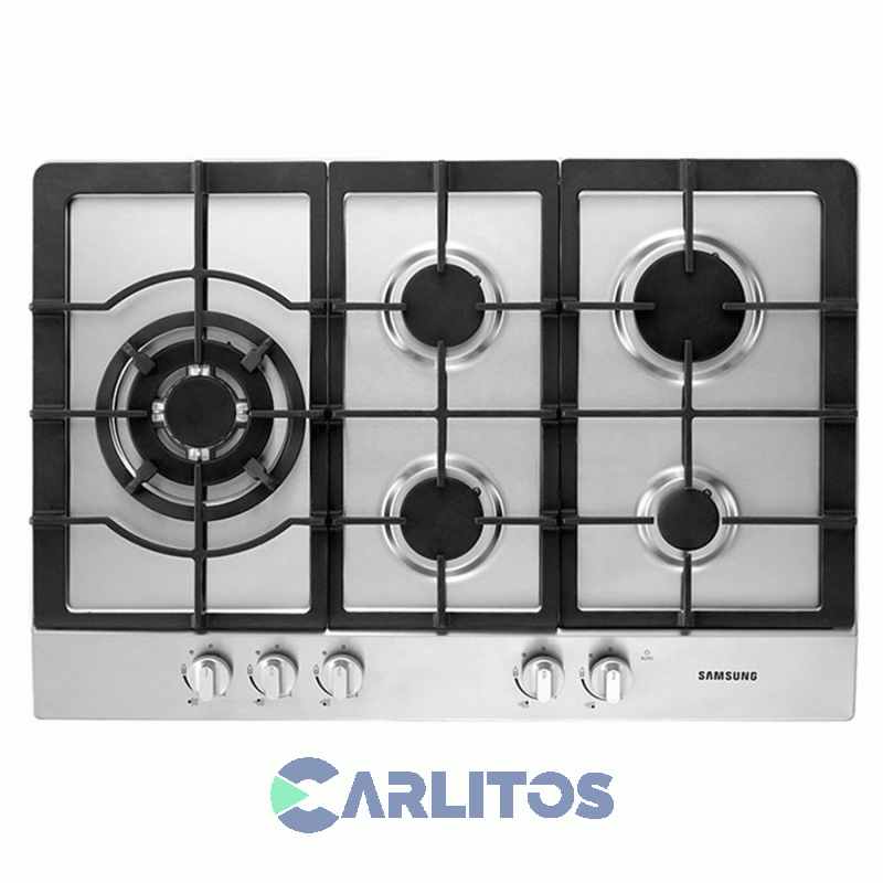 Anafe A Gas Samsung 75 CM Acero Inoxidable Na75j3030as