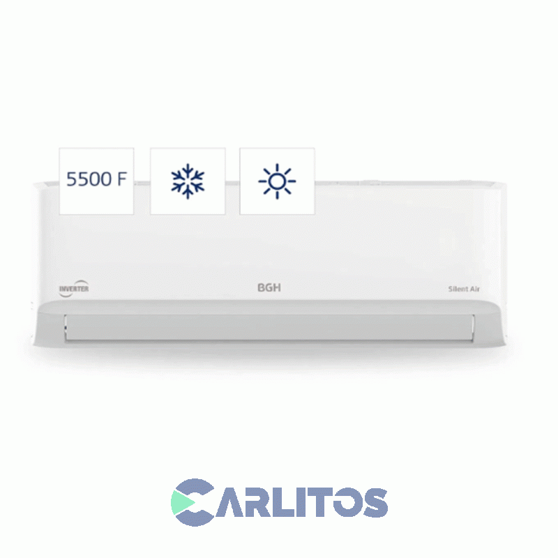 Aire Acondicionado Split Inverter Bgh 6500 Watts - Frío/Calor Bsi65wcgt