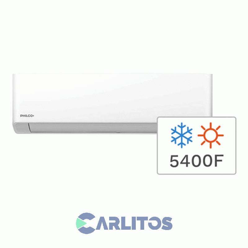 Aire Acondicionado Split Philco 6300 Watts - Frío/Calor Phs60ha4cn