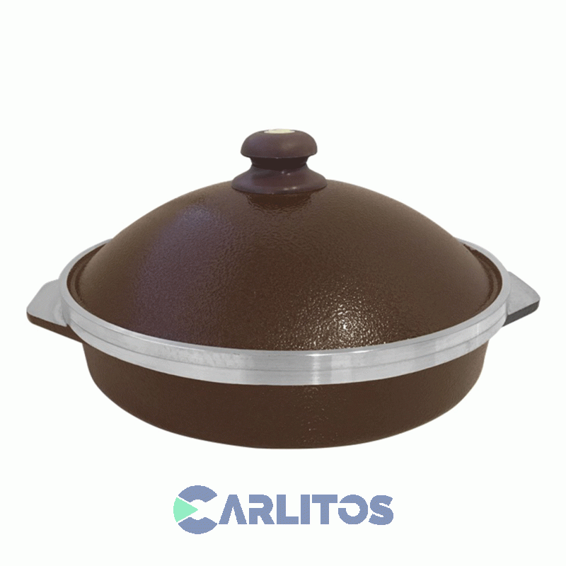 Bifera Eterna Con Tapa Fundición Aluminio 2.50 Litros 500