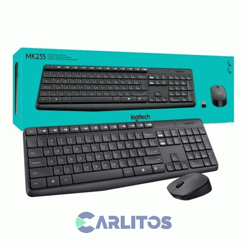 Teclado Y Mouse Inalámbrico Logitech Mk235