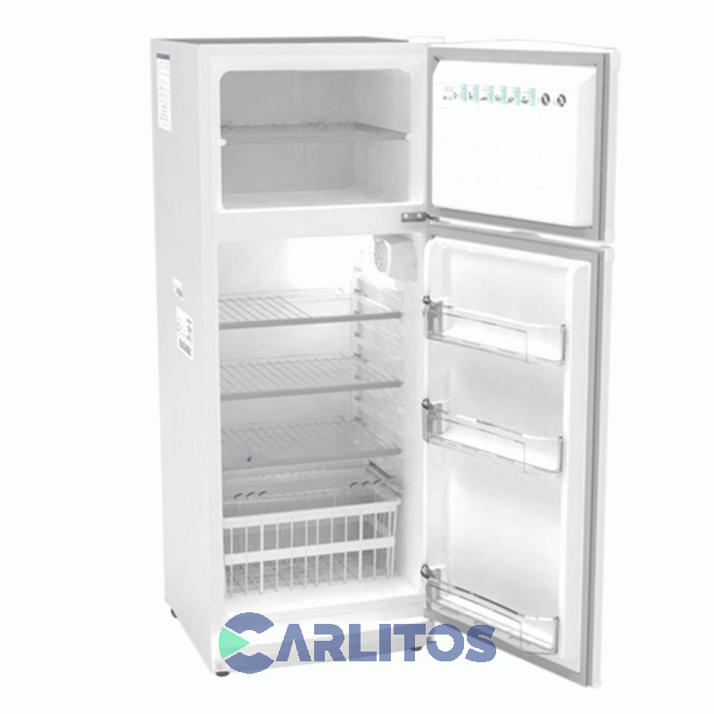 Heladera Con Freezer Bambi 239 Litros Plata 2f 1200pa Mn