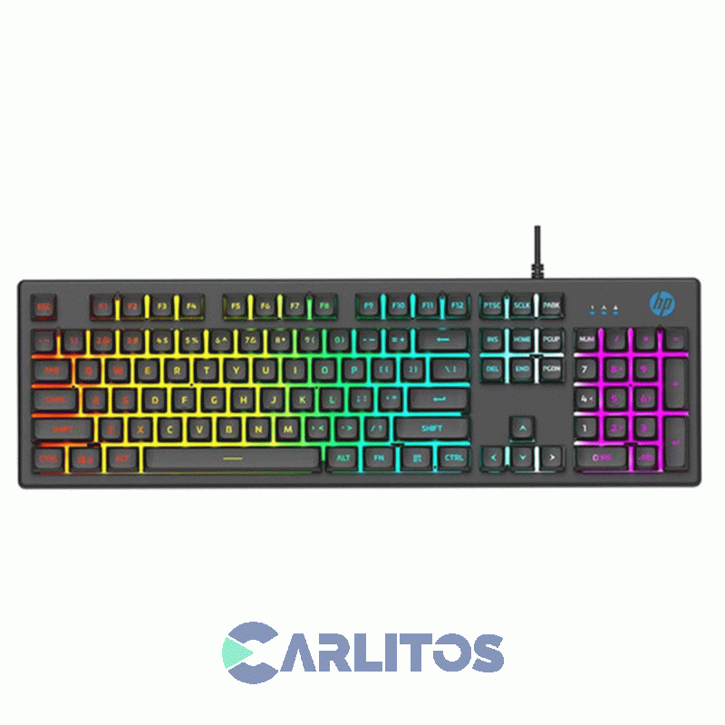 Teclado De Pc Smart Usb Gaming Hp K500f