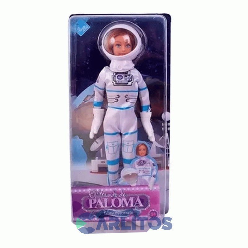 Set De Muñeca Paloma Astronauta