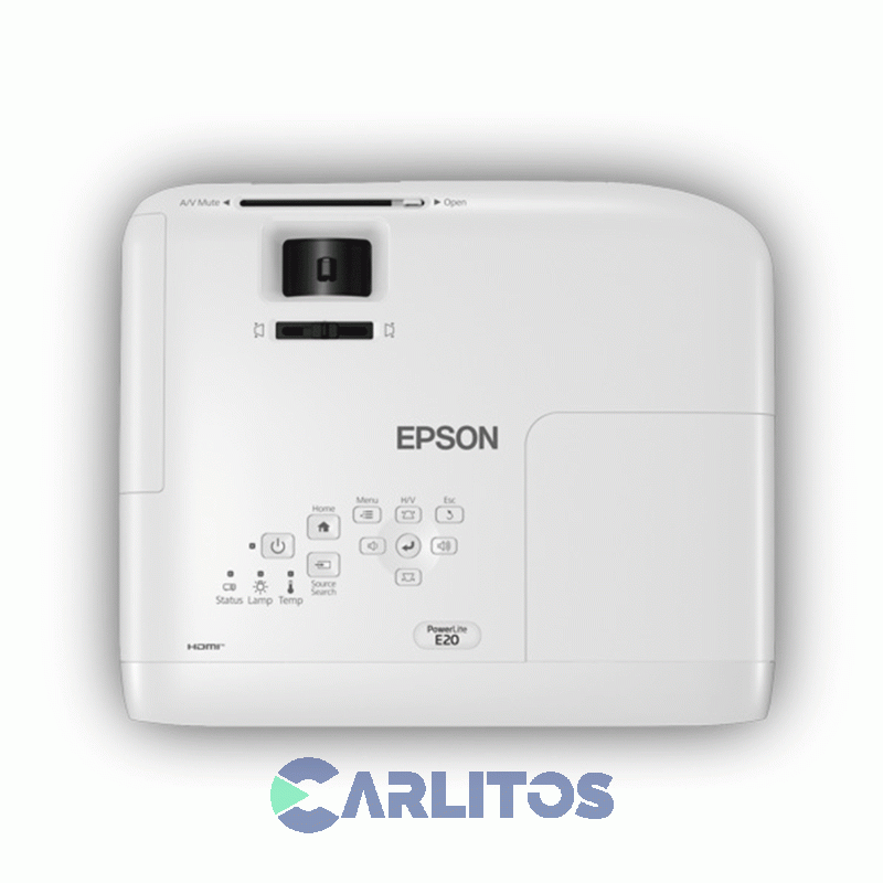 Proyector De Mesa Epson 3400 Lúmenes Powerlite E20