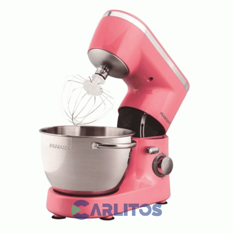 Batidora De Pie Planetaria Peabody 1000 Watts Pe-bm110p Rosa