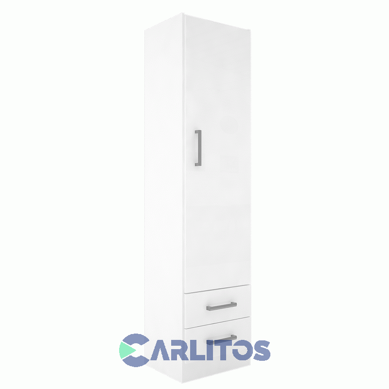 Organizador Multifunción 1 Puerta y 2 Cajones Orlandi Blanco