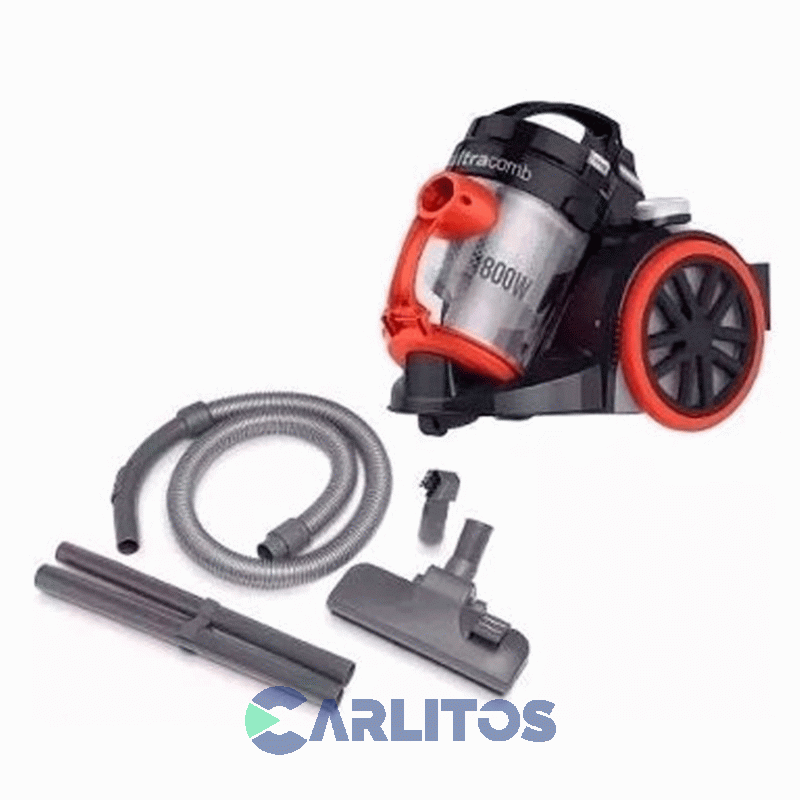 Aspiradora Sin Bolsa Ultracomb Canister 2000 Watts As4228
